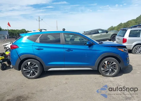 2020 Hyundai Tucson Sport z USA, uszkodzony, nr VIN KM8J3CAL4LU206064